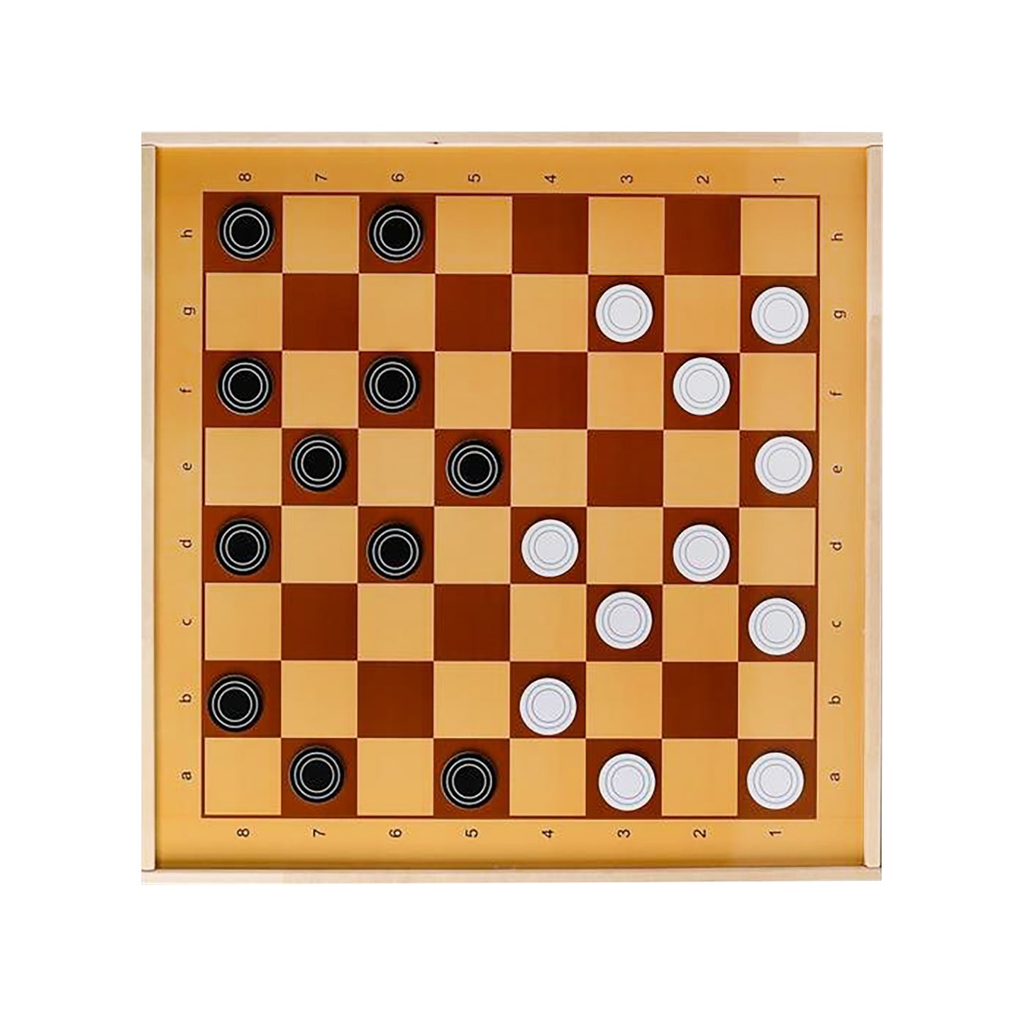 Игра настольная Шахматы и шашки демонстрационные магнитные