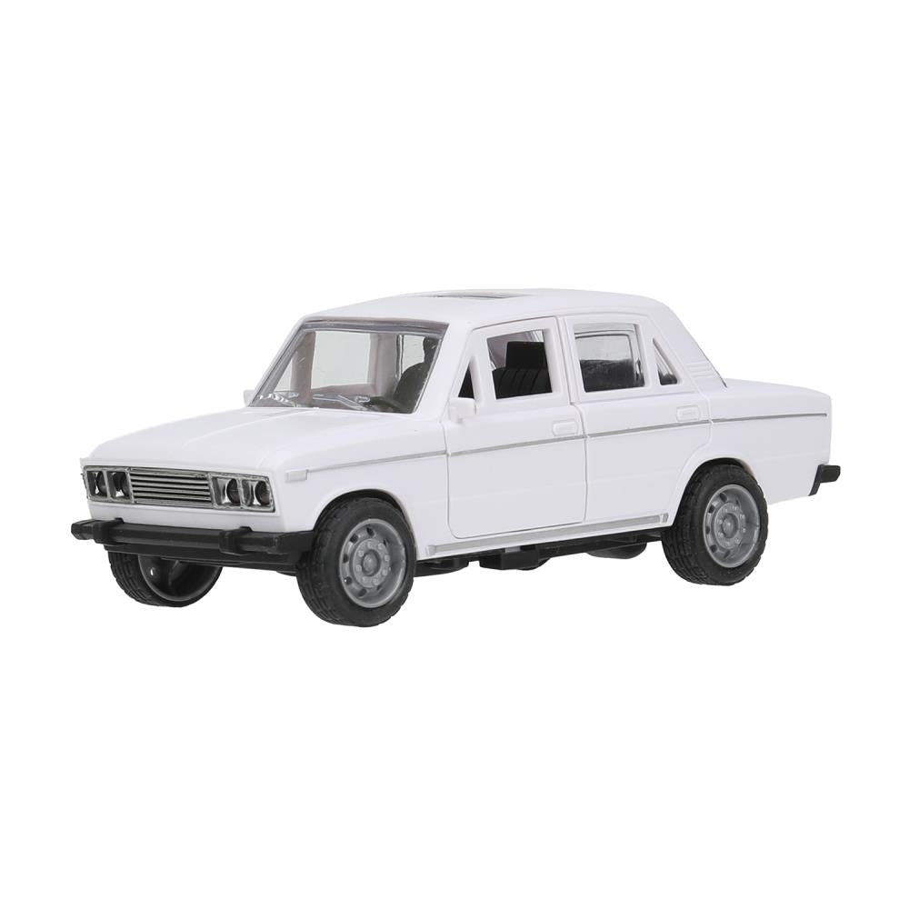 Машина пластик АВТОМОБИЛЬ 14 см, инерц, белый,кор. Технопарк в кор.2*120шт