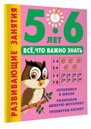 Развивающие занятия. Всё, что важно знать. 5-6 лет