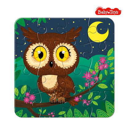 Пазл First Puzzle "Совенок" (16 эл) Baby Toys