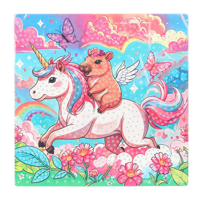 Алмазная мозаика 20*20 (коробка) капибара МУЛЬТИ АРТ в кор.48шт