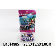 B1514985 222380 КОНСТРУКТОР МАШИНКА С ФИГУРКАМИ 24205 В ПАК. 23*15*3СМ в кор.2*180шт
