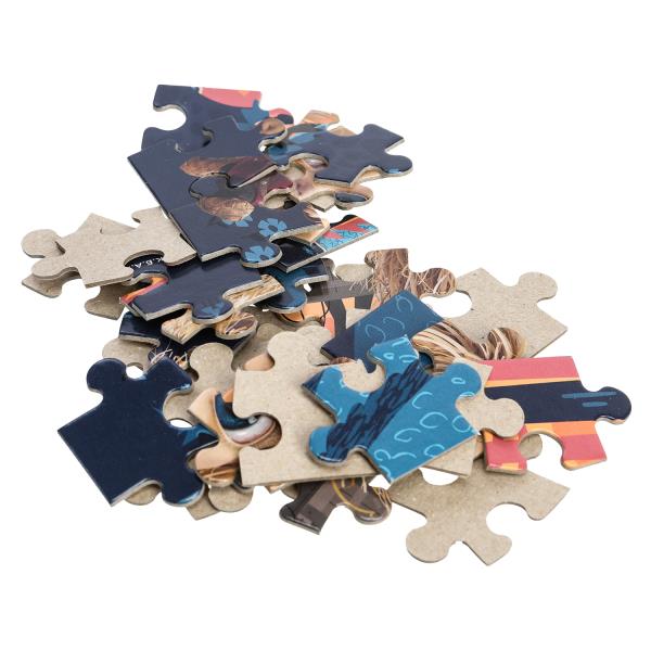 МИКС № 19. Пазлы в коробке 35 деталей 4 в 1. 90х65х25 мм. Умные игры в уп.32шт в кор.8уп