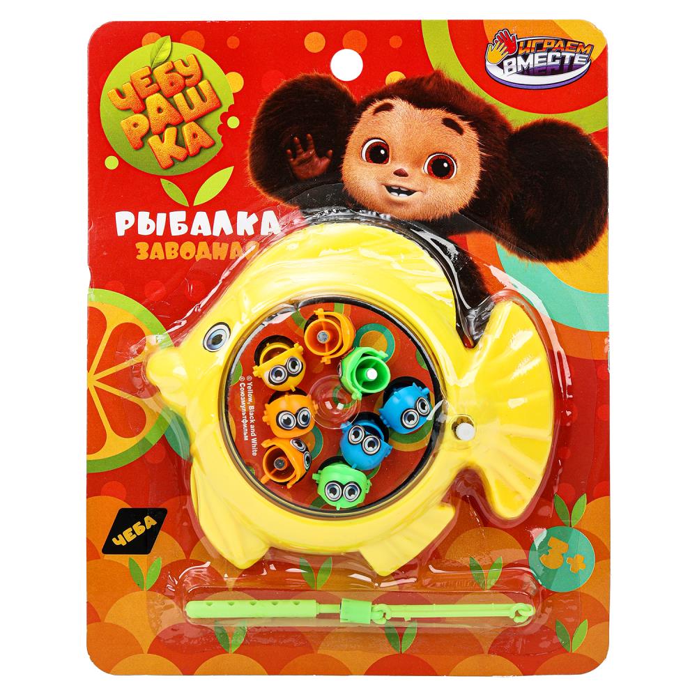 Игра рыбалка Чебурашка заводная, блистер 17*21,5*3,5 см ИГРАЕМ ВМЕСТЕ в кор.2*180шт