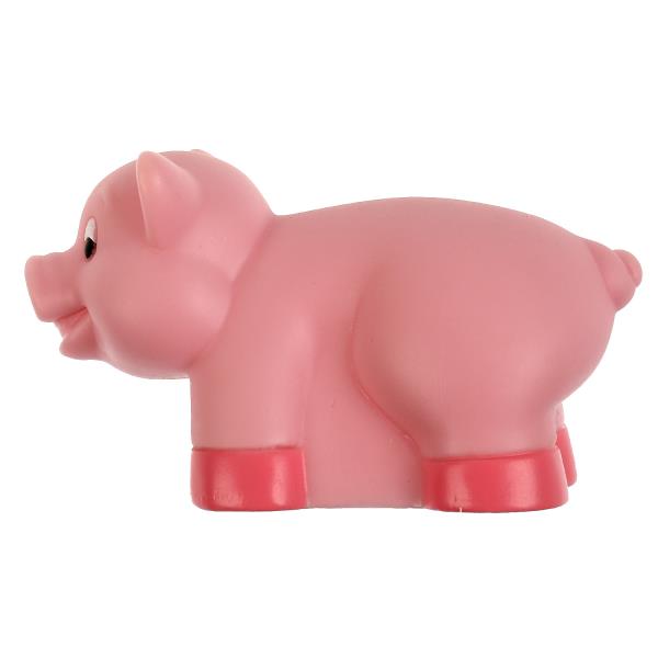 Игрушка для ванны свинка сетка, хенгтег КАПИТОШКА в кор.100шт