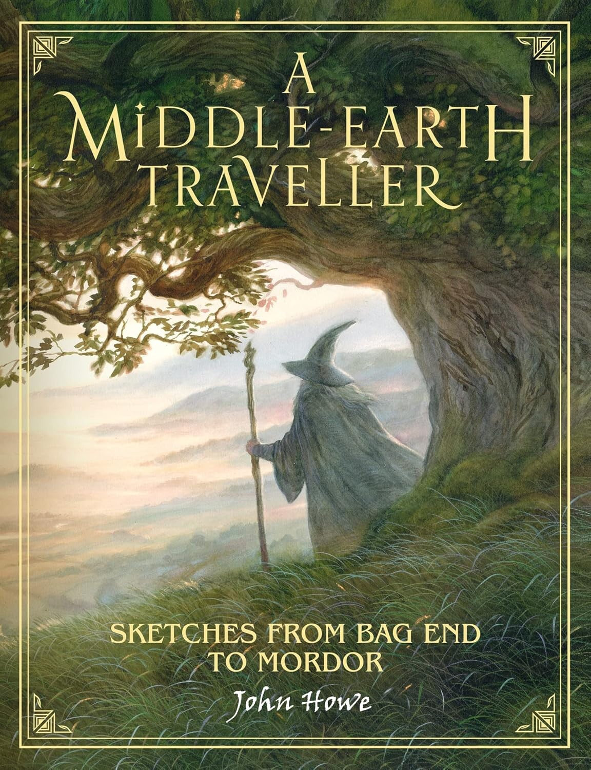 A Middle-Earth Traveller: Sketches From Bag End To Mordor Путешественник по Средиземью: зарисовки от Бэг-Энда до Мордора/ Книги на английском языке