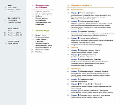 Нижегородская область.Путеводитель (7 карт)