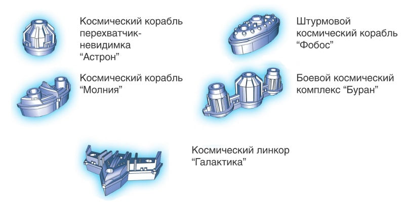 Игра настольная "Космический бой-1" (жесткая коробка)