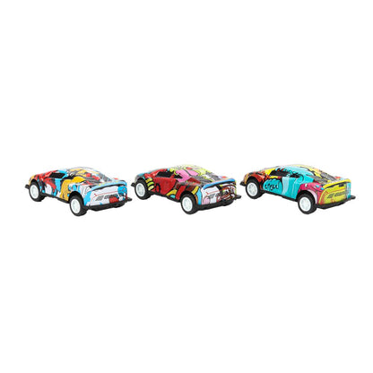 Машина металл Хот Вилс hot wheels набор СПОРТКАР 7 см, 3 шт, в ассорт, кор. Технопарк в кор.2*120наб