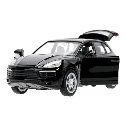 Машина металл свет-звук PORSCHE cayenne, 15 см, двери, багажник, инерция Технопарк в кор.2*24шт