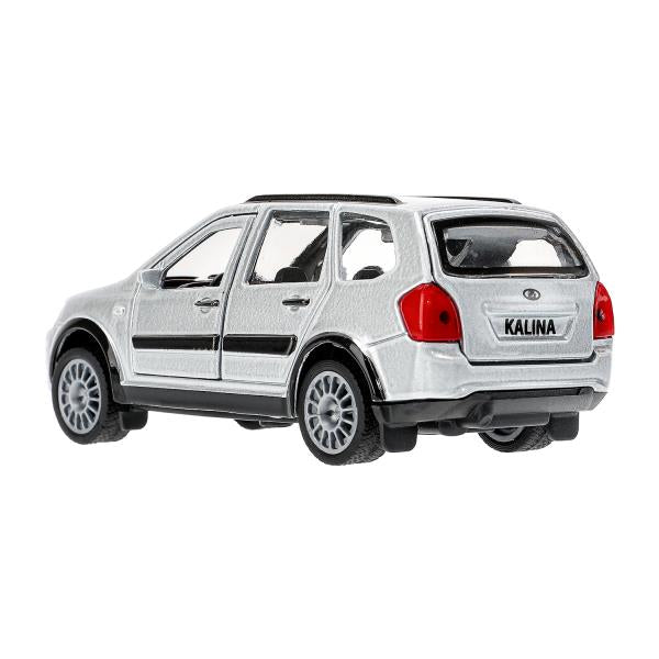 Машина металл LADA kalina cross 12 см, дв, багаж, инерц., кор. Технопарк в кор.2*24шт