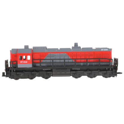 LOCOTEM18B-19-GYRD Модель металл ЛОКОМОТИВ 19 см, двери, инерц, красн, кор. Технопарк в кор.2*24шт