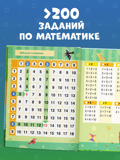 К школе готов! Математика. Учимся решать примеры и задачи. Счёт в пределах 20/Патрикеева Е.