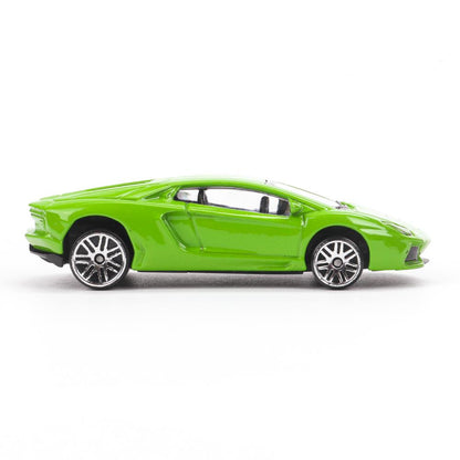 Машина металл lamboghini lp-700, длина 7 см, зеленый Технопарк в кор.144шт