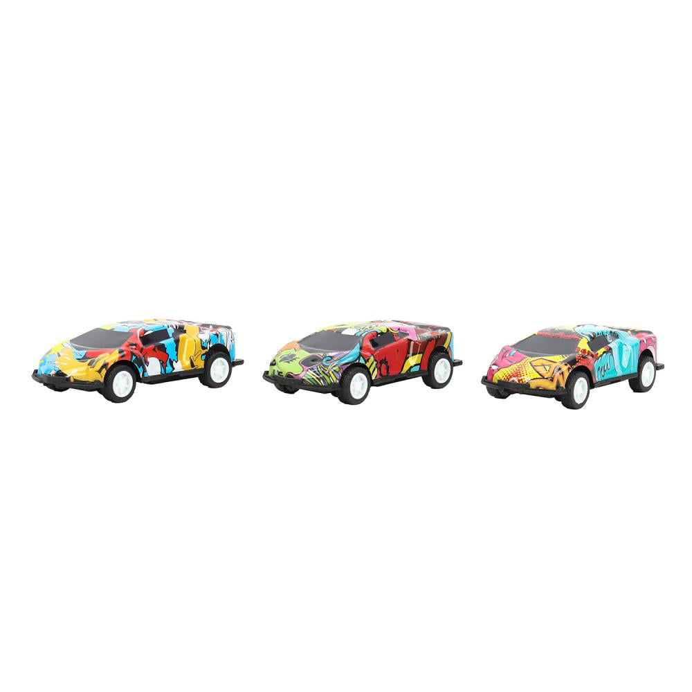 Машина металл Хот Вилс hot wheels набор СПОРТКАР 7 см, 3 шт, в ассорт, кор. Технопарк в кор.2*120наб