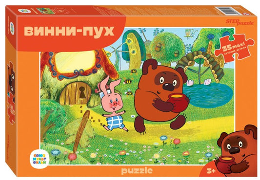 Степ. Пазл 35 Макси "Союзмультфильм" арт.91310 "Винни Пух" (NEW) /9