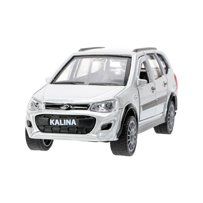 Машина металл LADA kalina cross 12 см, дв, багаж, инерц., кор. Технопарк в кор.2*24шт