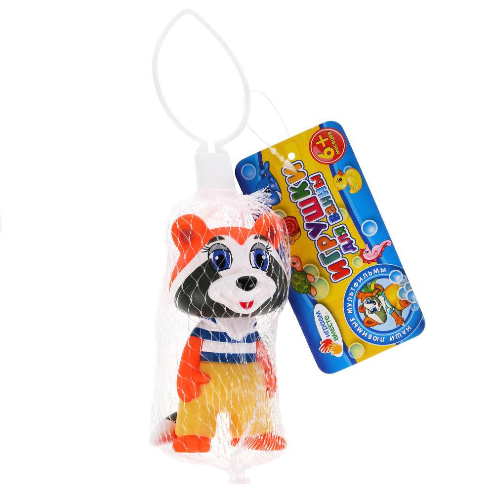 Игрушка пластизоль для ванны Крошка Енот 1 шт, сетка КАПИТОШКА в кор.12*24шт
