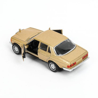 Модель металл MERCEDES-BENZ w116 12,5см инерция, двери Технопарк в кор.2*120шт