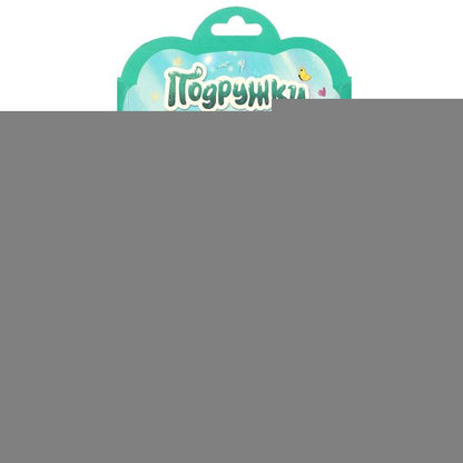 Кукла 15 см подружки, ноги сгиб, жираф, акс, блист КАРАПУЗ в кор.2*72шт