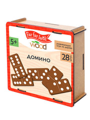 Домино деревянное Far far land wood 28 фишек