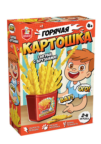 Игра настольная "Горячая картошка" Aктив time