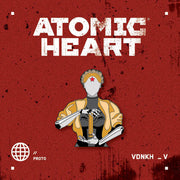 Значок металлический. Atomic Heart. Близняшка