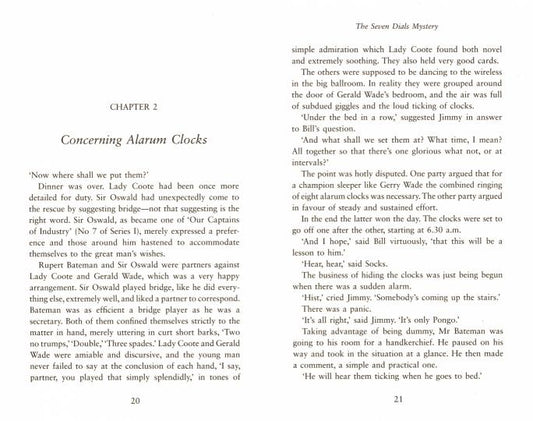 Seven Dials Mystery (Agatha Christie) Тайна семи циферблатов (Агата Кристи) /Книги на английском языке