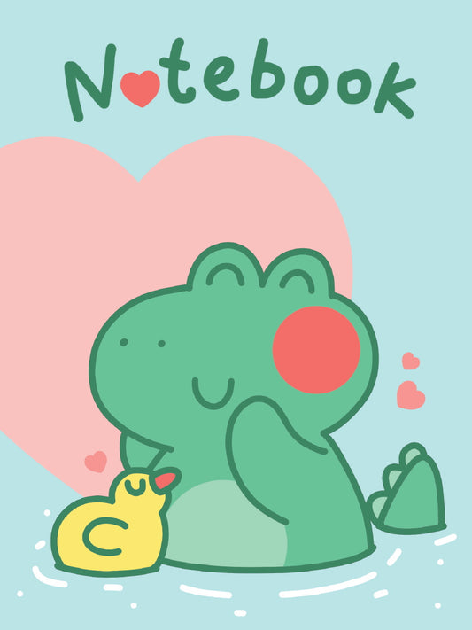 MyArt. БЛОКНОТ в линию K-Notebook. Крокодил
