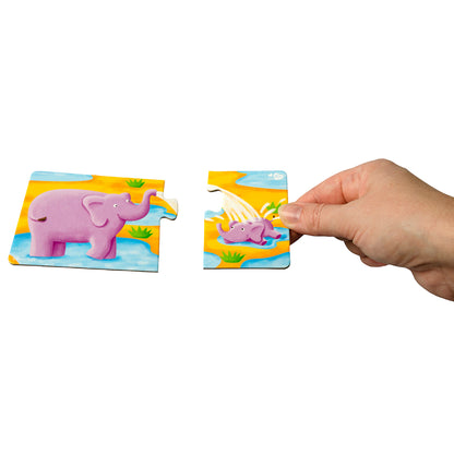Пазлы макси парные "Чей малыш?" 20 элементов BABY TOYS