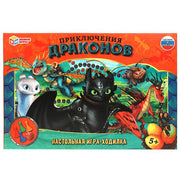 Приключения драконов. Настольная игра-ходилка. 217х330х27мм. Умные игры в кор.20шт