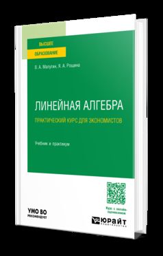 ЛИНЕЙНАЯ АЛГЕБРА: ПРАКТИЧЕСКИЙ КУРС ДЛЯ ЭКОНОМИСТОВ. Учебник и практикум для вузов