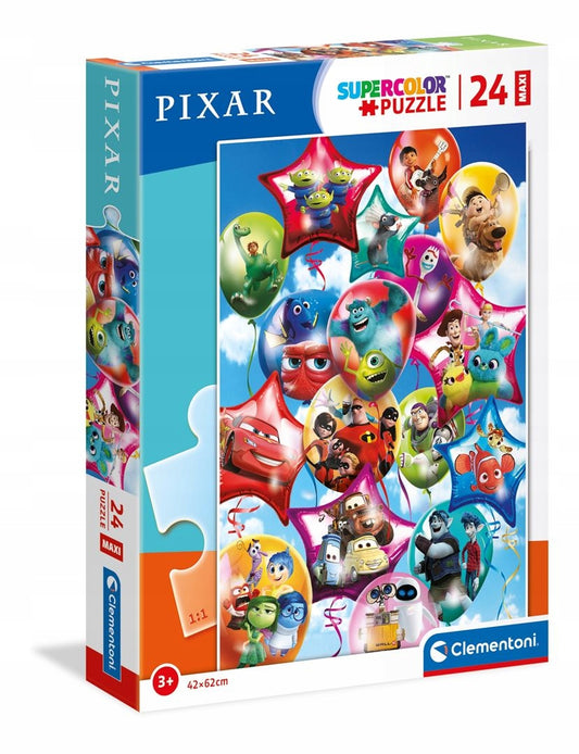 Clementoni. Пазл 24 MAXI арт.24215 "Disney Pixar. Вечеринка"