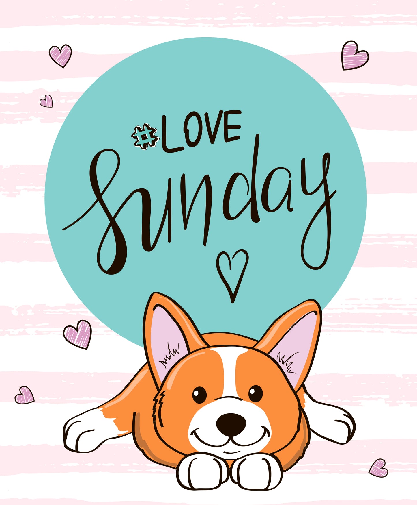 Блокнот позитивного настроения. LOVE SUNDAY, 64л мягкая обложка