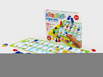 Игра настольная ходилка "Алфавит"