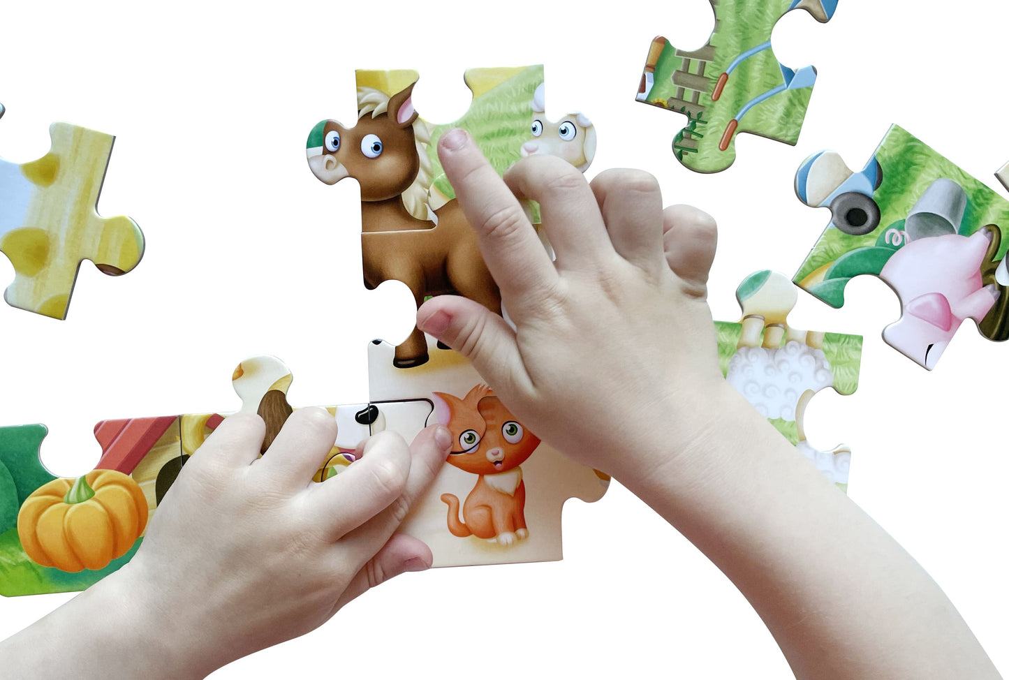 Пазл First Puzzle "Котик" (16 эл) Baby Toys