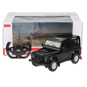 Машина р/у land rover defender 1:14 Rastar, со светом, открыв. двери и багажник в кор. в кор.6шт