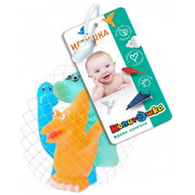 Игрушка для ванны динозаврики сетка, хенгтег КАПИТОШКА в кор.2*180шт
