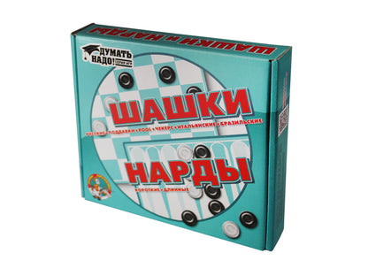 Шашки/нарды (малые) арт.104