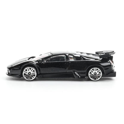 Машина металл lamborghini murcielago r-gt, длина 7 см, черный Технопарк в кор.144шт