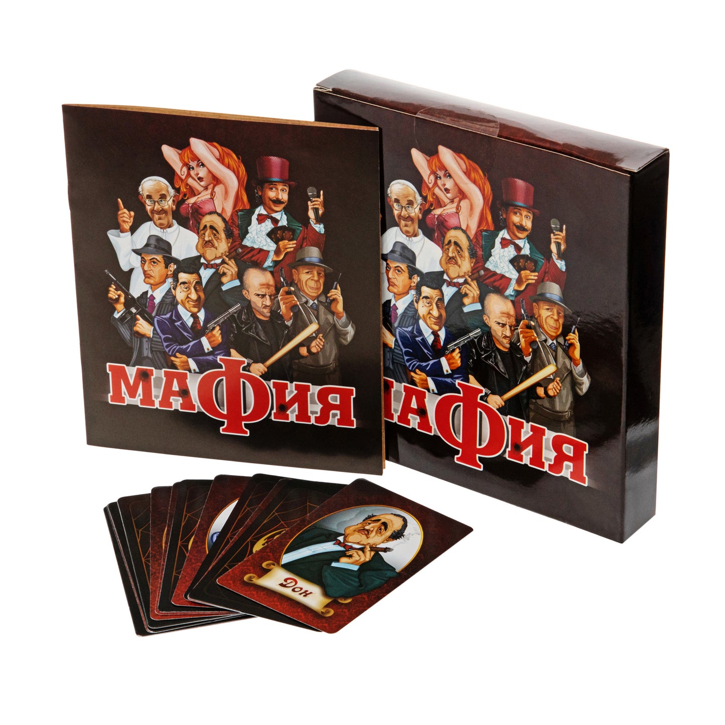 01895 Игра настольная карточная "Мафия"