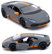 Kinsmart. Модель арт.КТ5401/1 "Lamborghini Huracan LP 610-4 Avio" 1:36 (графитовый) инерц.