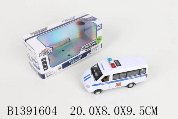 Машина металл. инерц. свет+звук 673B в кор. в кор.2*48шт