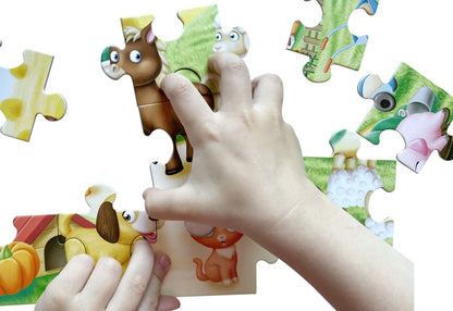 Пазл First Puzzle "Котик" (16 эл) Baby Toys