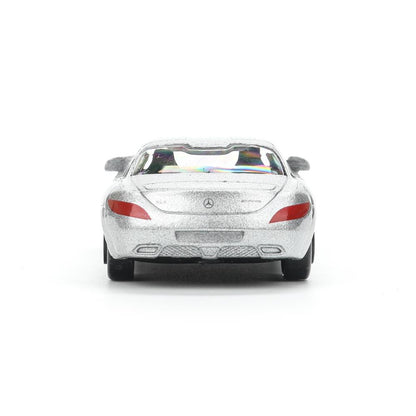 Машина металл MERCEDES-BENZ sls amg, длина 7 см, серебристый Технопарк в кор.144шт