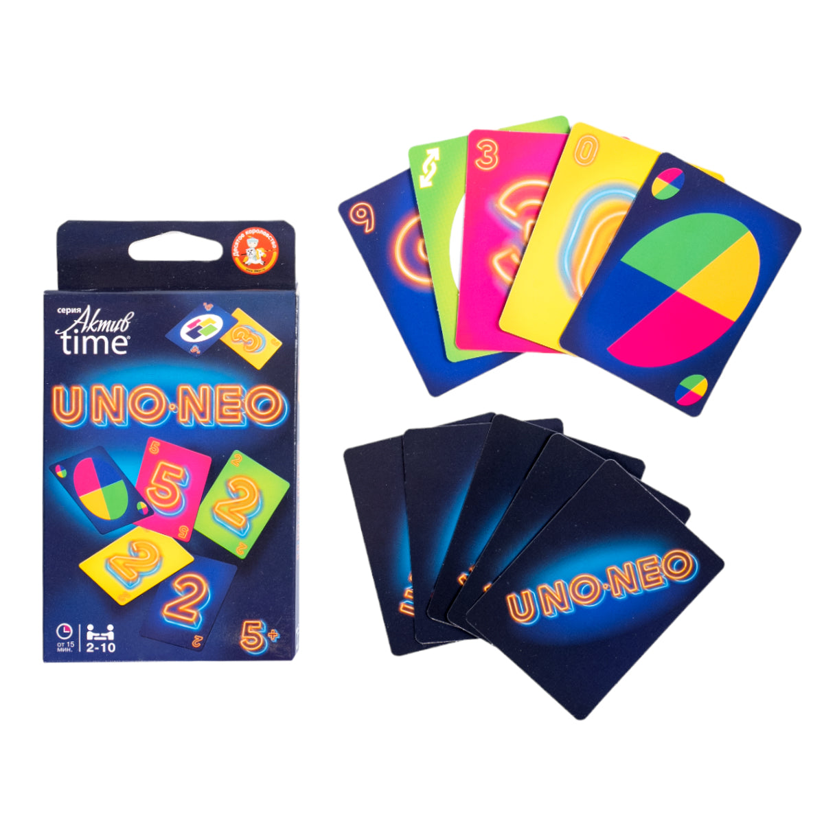Игра настольная "UNO-NEO" серия "Актив time"