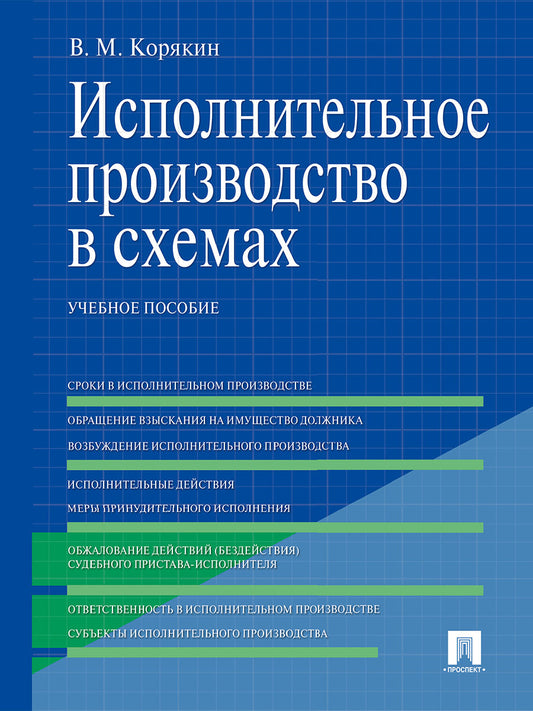 Исполнительное производство в схемах.Уч.пос.-М.:Проспект,2027.