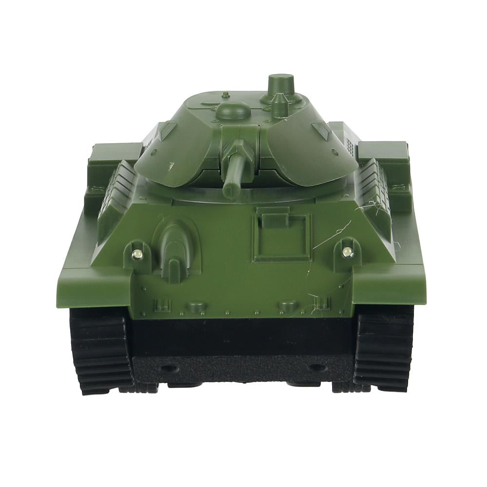 Р/у ТАНК т-34 23 см, свет, зеленый, кор. Технопарк в кор.24шт