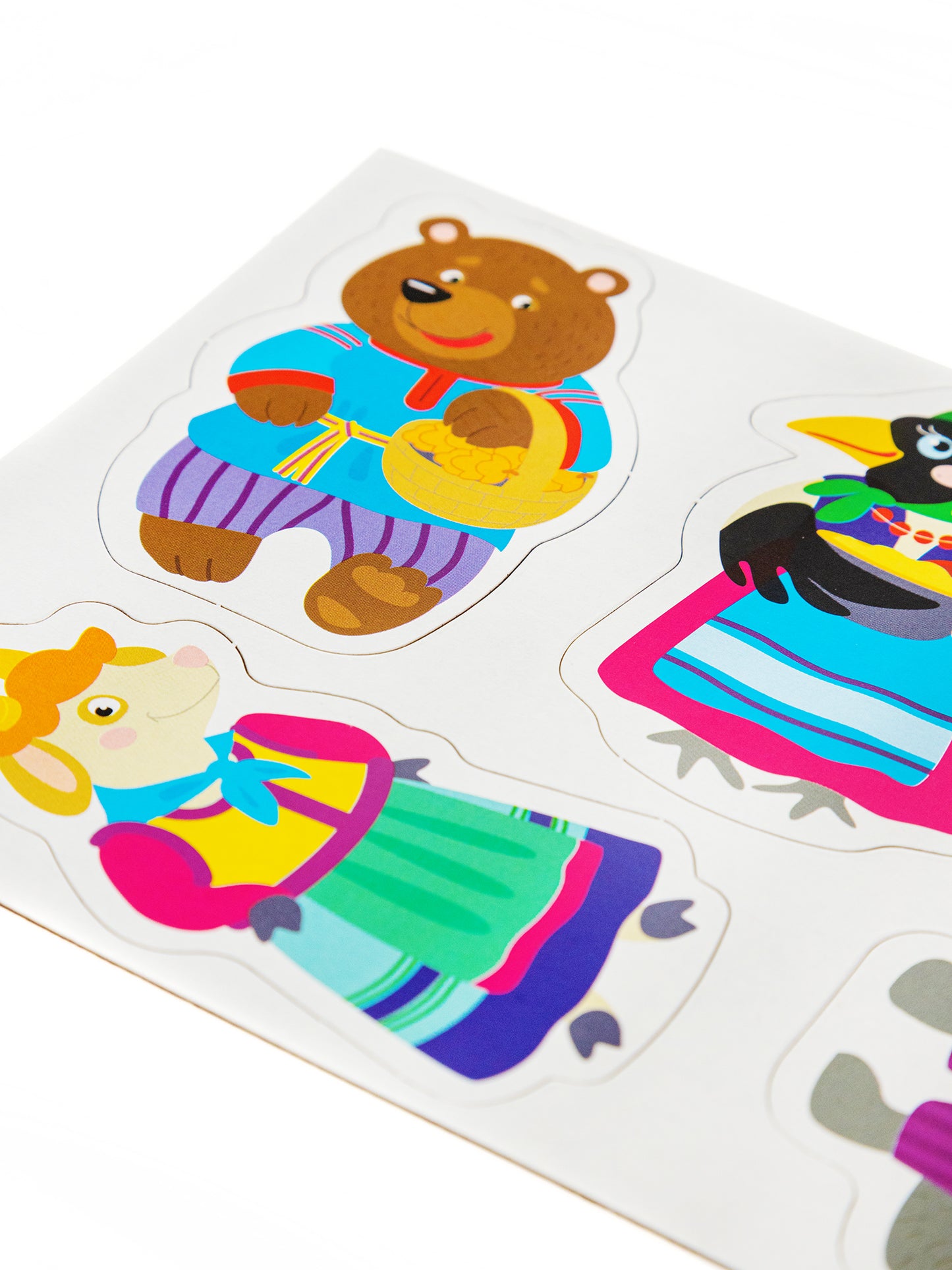 Магниты "Потешки". Серия Магнитные истории (европодвес)