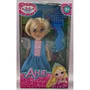 Кукла Анечка 12см, акс., кор КАРАПУЗ в кор.120шт